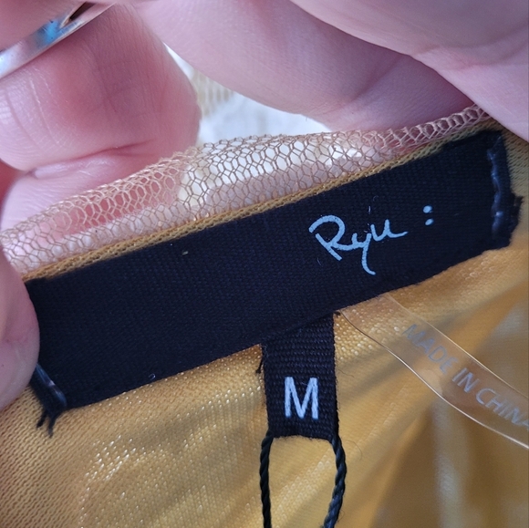 Ryu Hi-low cocktail dress Sz M - Picture 4 of 6